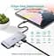 USB-Хаб Choetech USB-ХАБ USB Type-C 9-в-1 (HUB-M15-GY) - мініатюра 4