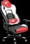 Геймерське крісло GT Racer чорне червоно-біле (X-5813 Black/Red/White) - мініатюра 6