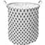 Кошик Idea Home Arrows тканинний з кришкою 40х50 см (LY-04 круг. ткан. з/кр Arrows) - мініатюра 1