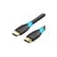 Кабель мультимедійний HDMI M to HDMI M 0.75m black Vention (AACBE) - мініатюра 1