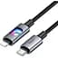 Кабель Hoco Type-C для Lightning New PD charging data cable U144 1.2 м 27W - мініатюра 1