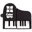 USB флеш накопитель ColorWay Piano 64 GB 3.0 Black (CW-USBPO64) - миниатюра 1