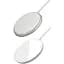 Бездротовий зарядний пристрій Baseus Simple Xiaomini Magnetic Wireless Charger For IP12 with Type-C Cable WXJK-F02 White - мініатюра 6