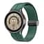 Ремешок для Samsung Galaxy Watch 4 Classic 42mm - темно-зеленый ширина крепления 20мм силикон Watchbands Cls-black (W33-1WB62202667) - миниатюра 2