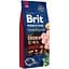 Сухой корм для пожилых собак крупных и гигантских пород Brit Premium Dog Senior L+XL с курицей 15 кг - миниатюра 1