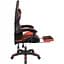 Кресло геймерское Kruger&Matz GX-150 с подставкой для ног Red/Black - миниатюра 5