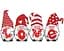 Набір для творчості алмазна картина Gnomes with Love Lettering Strateg SK86016, 40x50 см - мініатюра 1