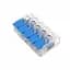 Клема з'єднувальна PREMIUM BLUE (0,08-4мм/32А) тип WAGO LU-225 (СМК-615) - мініатюра 1