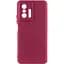 Чохол Ummi Silicone Cover Lakshmi Full Camera AA для Xiaomi 11T/11T Pro Бордовий/Marsala - мініатюра 1