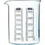 Мірний кухоль Pyrex Kitcken lab 0.5 л (LABBK50) - мініатюра 1