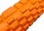 Массажный ролик EasyFit Grid Roller 33 см v.1.1 Оранжевый - миниатюра 3