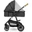 Коляска 2 в 1 Lionelo Amber Grey Graphite, темно-серая (LO-AMBER GREY GRAPHITE (2in1)) - миниатюра 4