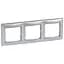 Рамка 3 пости Valena Classic алюміній Legrand osv0002067 - мініатюра 1