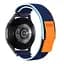 Ремінець для Samsung Galaxy Watch 4 44mm - синьо-жовтогарячий ширина кріплення 20мм нейлоновий Watchbands NormalCloth (W45-8WB38386733) - мініатюра 2