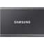 Зовнішній SSD накопичувач Samsung T7 4TB Titan Gray (MU-PC4T0T/WW) [109766] - мініатюра 1