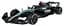 Машинка Mercedes-AMG F1 W15 E Performance Black чорний RASTAR модель 1:12 Автомобіль на дистанційному керуванні + пульт - мініатюра 5
