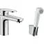Змішувач для раковини Hansgrohe Vernis Blend 100V з гігієнічною лійкою хром (71215000) - мініатюра 1