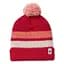 Шапка детская Smartwool Kids Stripe Pom Beanie S Красный - миниатюра 1