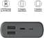 Зовнішній акумулятор Power Bank Hama Supreme 20HD 20000mAh (Сірий) - мініатюра 2
