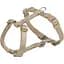 Шлея Trixie Premium H-harness для собак L-XL 75-120 см 25 мм песочный - миниатюра 1