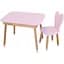 Столик со стульчиком Bambi Зайка 04-027R-TABLE розовый - миниатюра 1