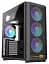 Корпус GameMax F46, Black, без БЖ, Mini Tower, ATX / Micro ATX / Mini ITX, Type-C / 2xUSB 3.0, макс. CPU - 169 мм / VGA - 350 мм, 4x120 мм ARGB, боковая панель из закаленного стекла - миниатюра 9