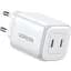 Мережевий зарядний пристрій Ugreen CD294 Nexode 45W Charger White (15327) [99289] - мініатюра 3