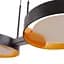 Потолочный светильник Brille подвесной BR-01 666S/2 LED 10W NW BK/G - миниатюра 8