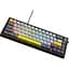 Клавіатура Ajazz AK650 Moon Yellow Switch Black/Grey/Yellow (AK650-MY-GWY) [156879] - мініатюра 2