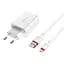 Сетевое зарядное устройство для Borofone BA21A Long QC3.0 1USB/3A/18W + Cable Micro белый - миниатюра 4