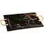 Блюдо Viva Marble Black с ручками 35х22.5 см (S3235-Z306) - миниатюра 1