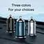 Адаптер автомобільний JOYROOM Mini dual-port ring-pull fast car charger C-A45 1USB і 1Type-c 5A20W - мініатюра 5