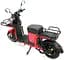 Електроскутер Вантажний з двома великими багажниками Crosser MAX PRO (1200W  72V 24Ah) Червоний  - мініатюра 6