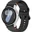 Ремешок для Samsung Galaxy Watch 5 40mm - черный ширина крепления 20мм силикон Watchbands Seven Pro (W49-5WB21982108) - миниатюра 1