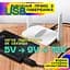 Кабель-перехідник UFT USB 5V-12V для живлення WiFi роутера від павербанка DC 5.5x2.1 - мініатюра 2