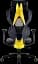 Геймерское кресло GT Racer серое с желтым (X-6002 Battle Gray/Yellow) - миниатюра 3