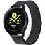 Ремінець BeWatch Samsung Galaxy Watch 3 41мм/Active/Active 2 міланська петля 20 мм Браслет Чорний (1010201) - мініатюра 1