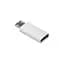 Перехідник Lapara Micro USB Male to USB 3.1 Type-C Female white (LA-MaleMicroUSB-TypeC-Female white) - мініатюра 1