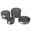Набір посуду Bo-Camp Explorer 4 Pieces Hard Anodized Grey/Green (2200244), Сірий - мініатюра 2