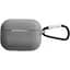 Чохол Silicone Case + Carbine для AirPods Pro 2 Grey [132180] - мініатюра 1