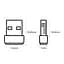 Бездротовий двохдіапазонний мережевий USB-адаптер, Archer T2U Nano - мініатюра 5