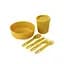 Набір посуду Sea To Summit Passage Dinnerware Set, 1P, 6 Piece Жовтий - мініатюра 1