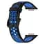 Силиконовый ремешок Primolux Perfor Classic для смарт-часов Huawei Watch Fit 2- Black Blue - миниатюра 4