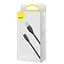 Кабель Baseus Jelly Liquid Silica Gel Fast Charging Cable USB to Lightning 2.4A 2m CAGD000101 Black - миниатюра 3