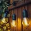 Гірлянда LED Light Edison вулична з ретро лампами 15 шт. 24V 10 метрів - мініатюра 9
