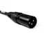 Микрофонный кабель XLR Male - XLR Female Cascha CCSM1BK1 1 м - миниатюра 2