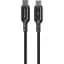 Кабель Proove Flex Metal USB-C to USB-C 60W 1m Black (CCFM60002201) [130346] - мініатюра 1