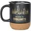 Кружка керамическая Warner Bros. Harry Potter Hogwarts с крышкой и подставкой 340 мл черный (55001785) - миниатюра 1