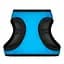 Шлея для собак м'яка Waudog Clothes з QR паспортом, Colors of freedom, XS3, В 32-35 см, С 22-24 см - мініатюра 3