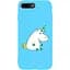 Чохол-накладка Toto Matt TPU 2 mm Print Case Apple iPhone 7 Plus/8 Plus #1 Unicorn Circle Sky Blue - мініатюра 1